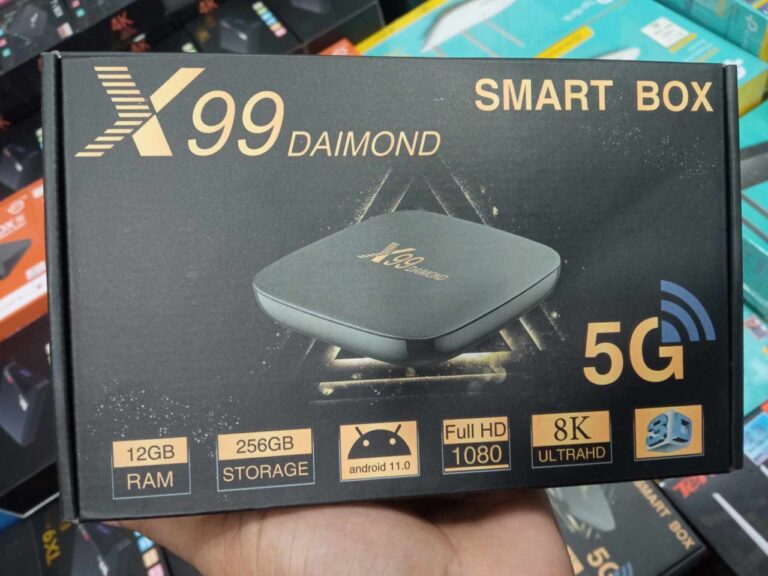 X99 diamond smart tv box 5g