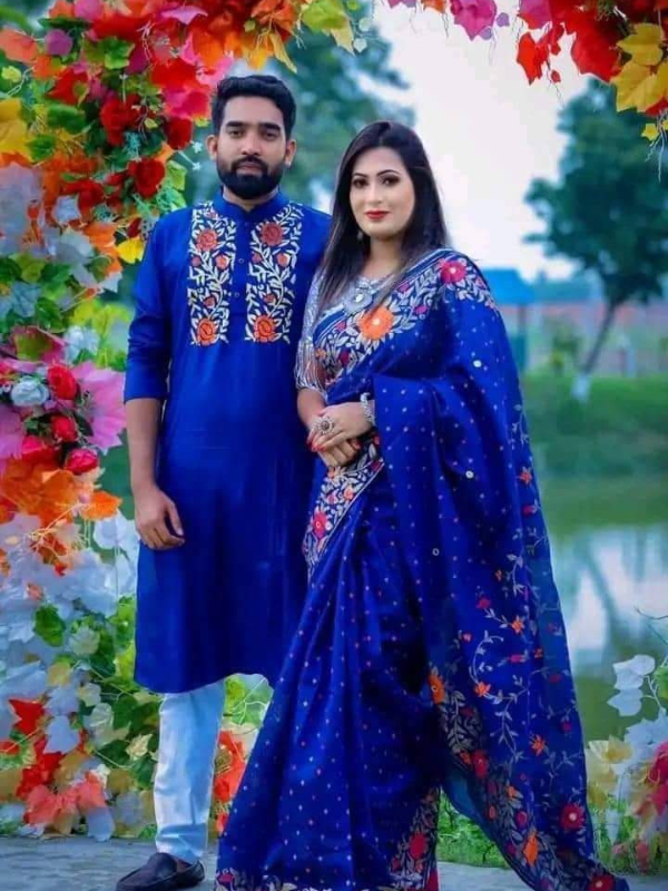 Block Print Couple Dress