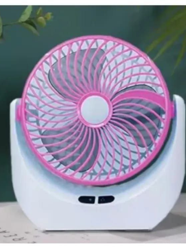 Rechargeable Fan with Light