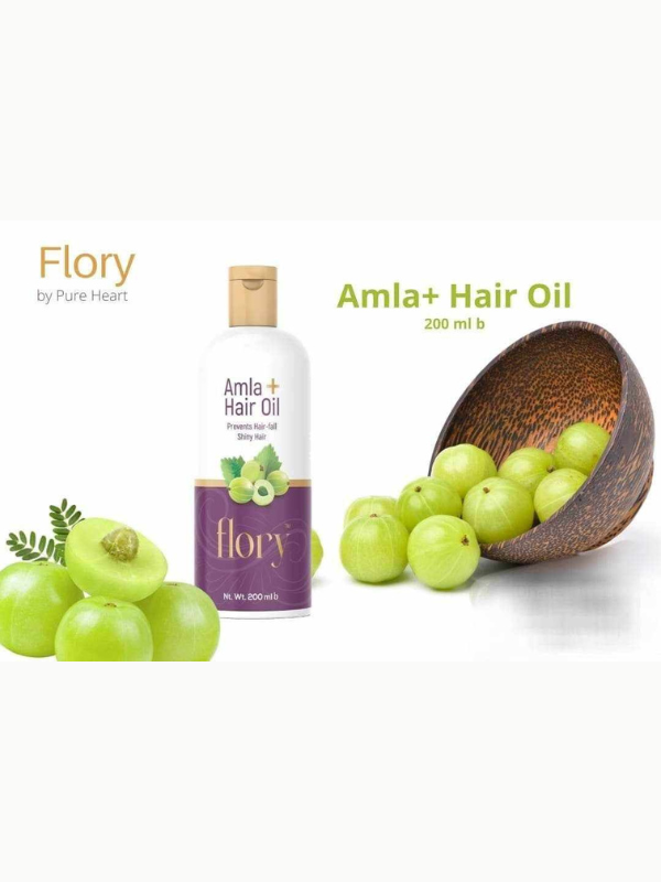 Flory Amla Plus Hair Oil (200 ml)